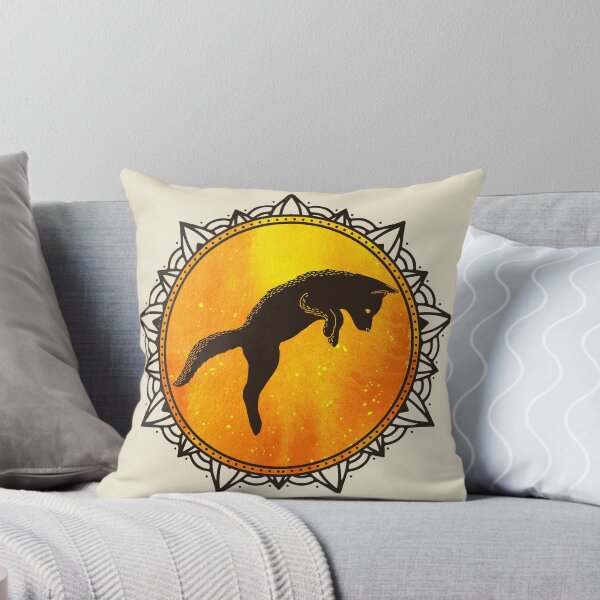Item preview, Framed Mandala Fox Silhouette designed and sold by UnlikelyBeard.