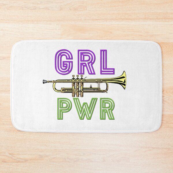 Item preview, (Girl Power) GRL PWR - Trumpet designed and sold by BandMomDesigns.