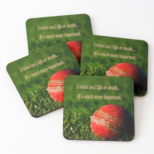 Item preview, Cricket Red Ball Funny Motivational  designed and sold by mwagie.