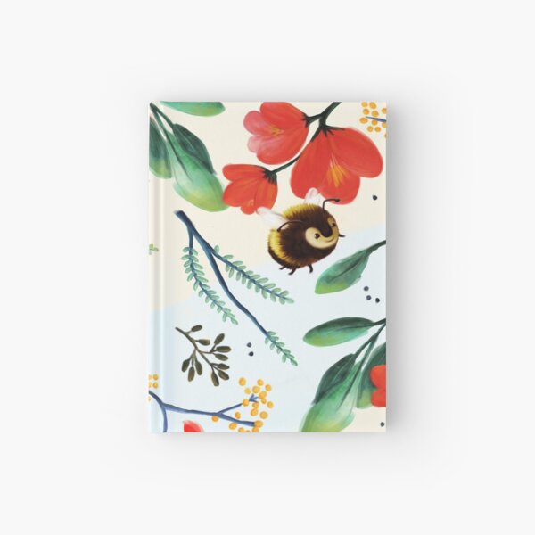Bumblebee Pattern Hardcover Journal