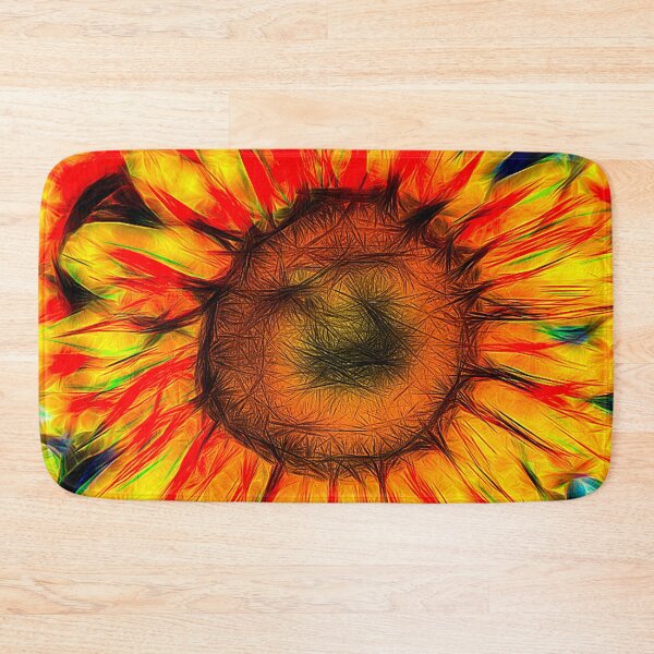 Item preview, Kaleidoscope Sunflower Art designed and sold by Londonimages.