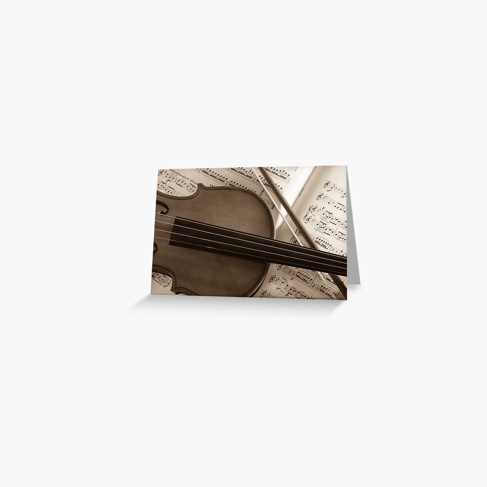 Violin 2 Greeting Card