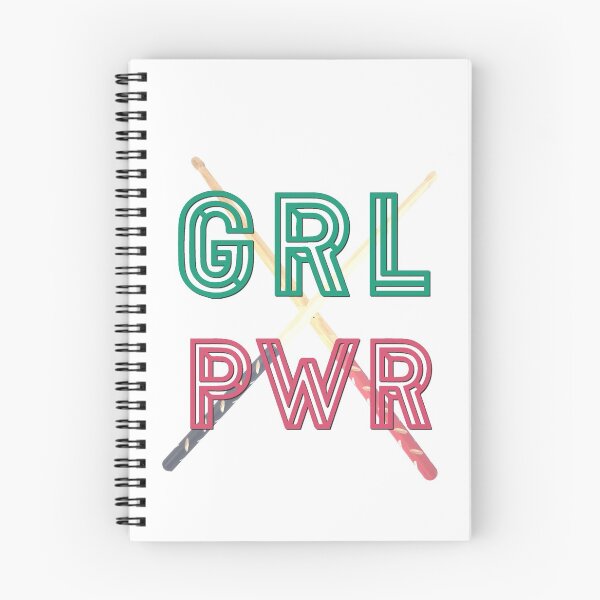 Artikelvorschau, (Girl Power) GRL PWR - Drumsticks entworfen und verkauft von BandMomDesigns.