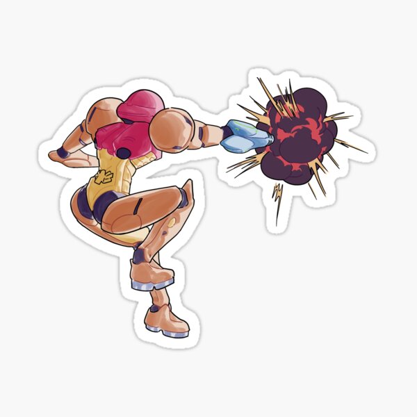 Samus Sticker Sticker