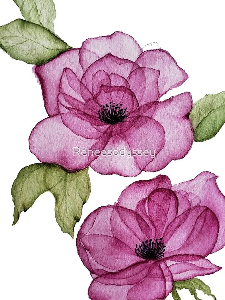 Thumbnail 4 of 4, iPhone Case, Translucent Rose designed and sold by Reneesodyssey.