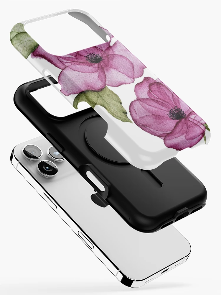 Thumbnail 2 of 4, iPhone Case, Translucent Rose designed and sold by Reneesodyssey.