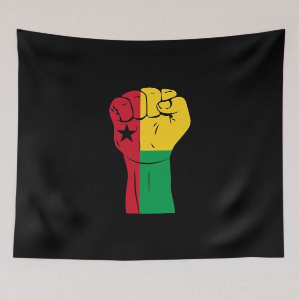 Item preview, RAISED FIST GUINEA-BISSAU designed and sold by NattyWear.