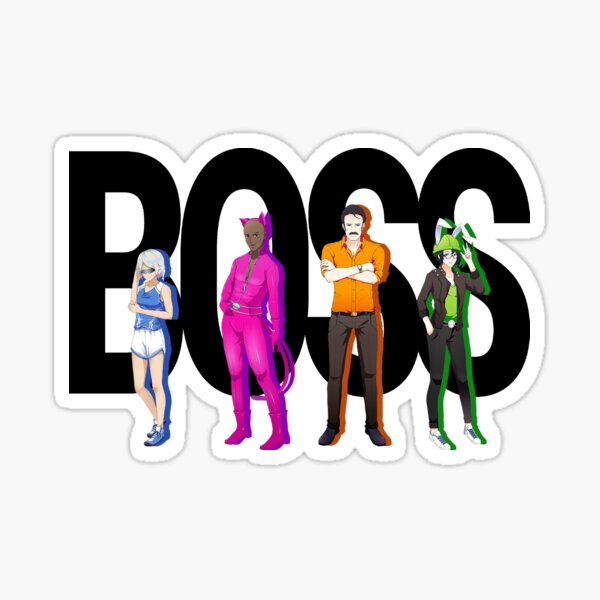 Nippon Marathon: Who's the boss? I am! Sticker