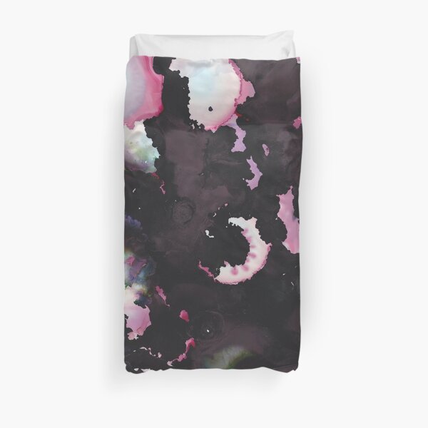 Pink Sun Duvet Cover