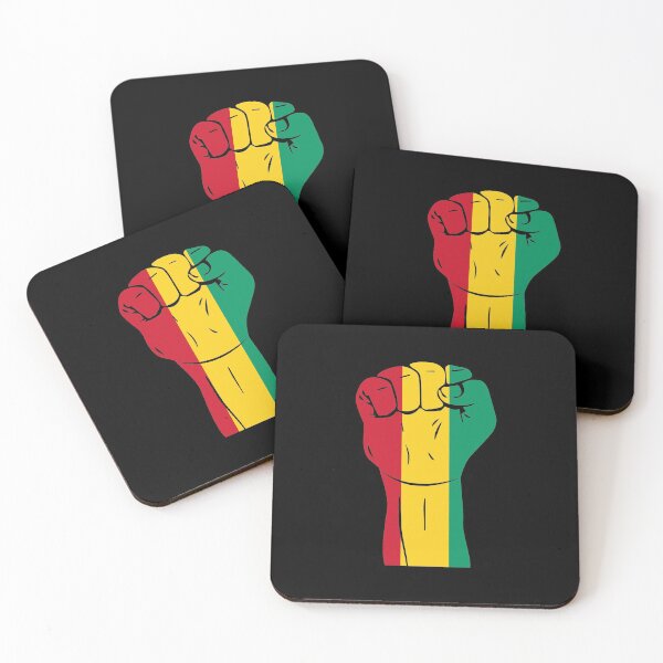 Item preview, RAISED FIST GUINEA designed and sold by NattyWear.