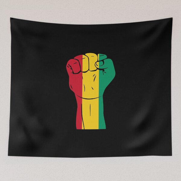 Item preview, RAISED FIST GUINEA designed and sold by NattyWear.