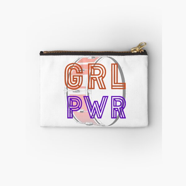 Artikelvorschau, (Girl Power) GRL PWR - Bassdrum entworfen und verkauft von BandMomDesigns.