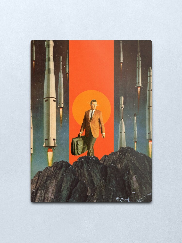 Alternate view of The Departure Metal Print