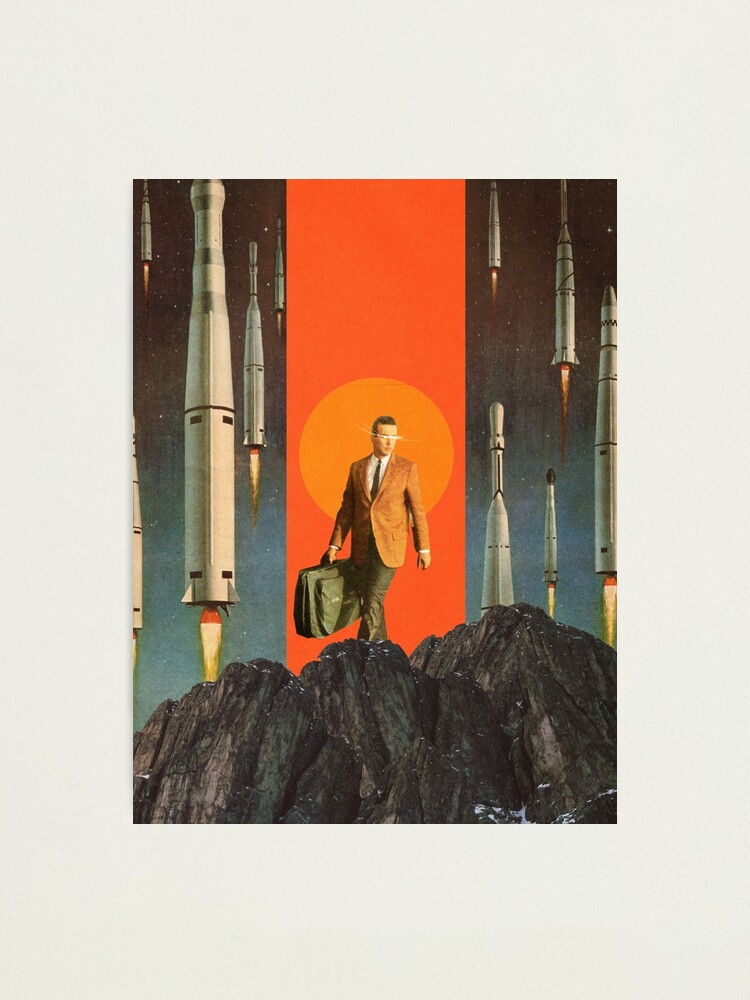 Alternate view of The Departure Photographic Print