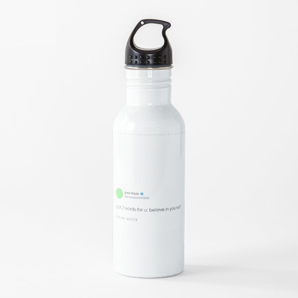 paul klein tweets Water Bottle