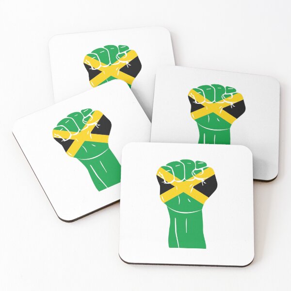 Item preview, RAISED FIST JAMAICA designed and sold by NattyWear.