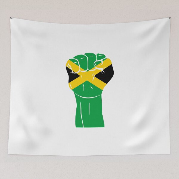 Item preview, RAISED FIST JAMAICA designed and sold by NattyWear.