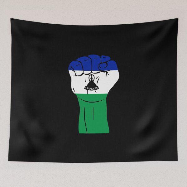 Item preview,  RAISED FIST LESOTHO designed and sold by NattyWear.