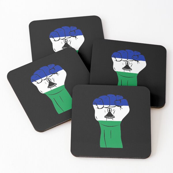 Item preview,  RAISED FIST LESOTHO designed and sold by NattyWear.