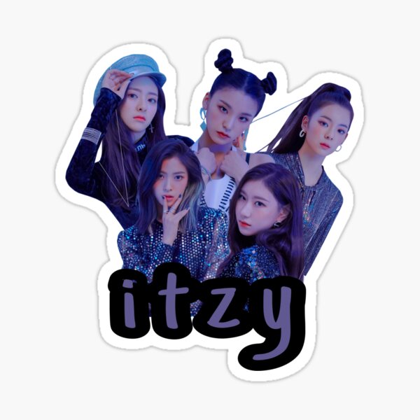 Itzy Stickers Pack For Laptop 50pcs Teens Cool Singer Trendy