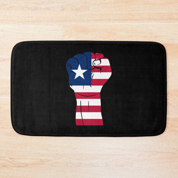 Item preview, RAISED FIST LIBERIA designed and sold by NattyWear.