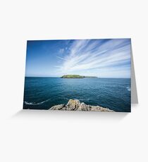 Skomer Island Greeting Card