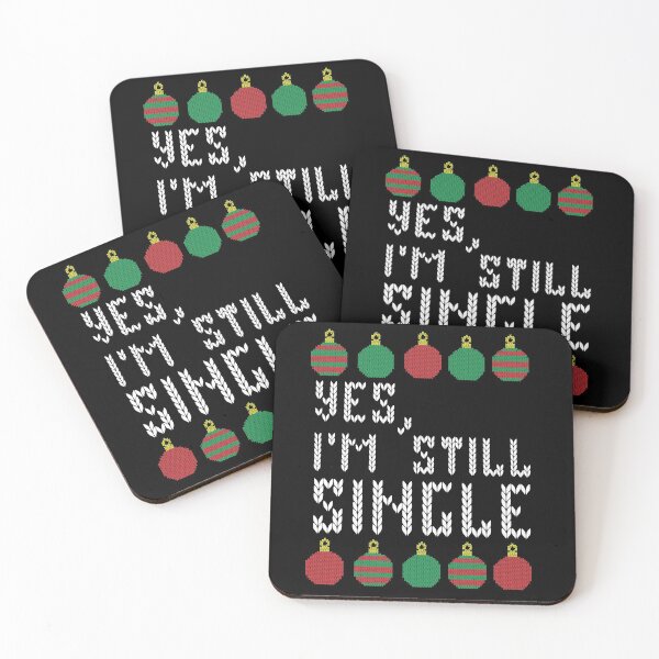 Item preview, Yes I'm still single ugly Christmas sweater designed and sold by PincGeneral.