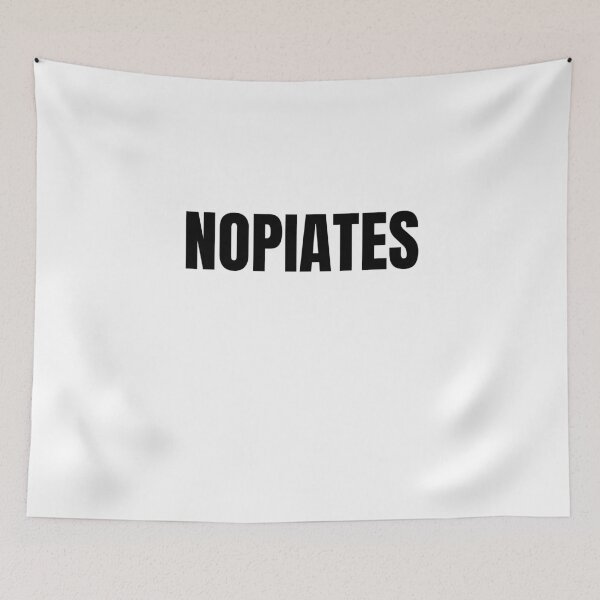 Item preview, Nopiates Shirt| Funny Sober Living Shirt| Heroin Addict T-Shirt| Addiction Recovery designed and sold by Nada18.