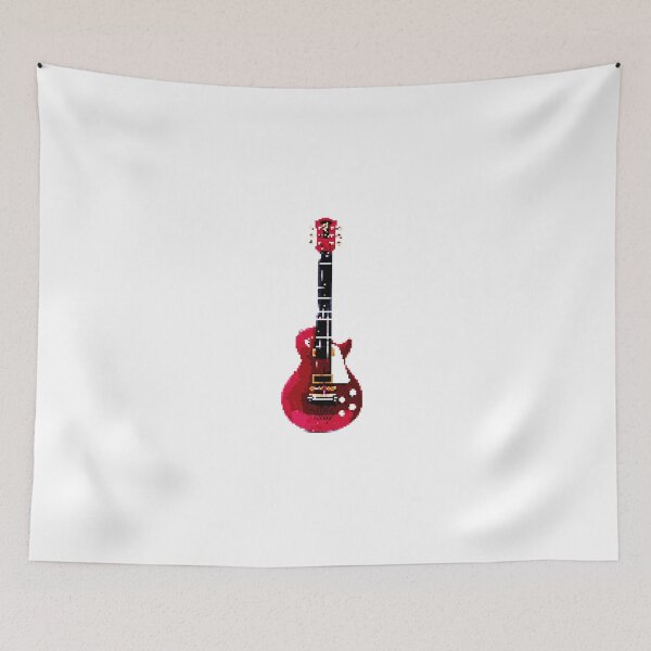 Item preview, Pixel guitar designed and sold by rice-shirts.