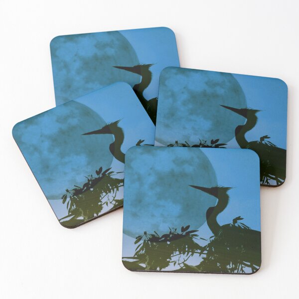 Item preview, Blue Heron, Blue Moon designed and sold by AuntDot.