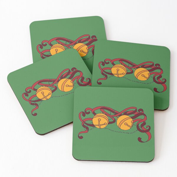 Item preview, Christmas Jingle Bells and Ribbons designed and sold by Kristine Kisman.