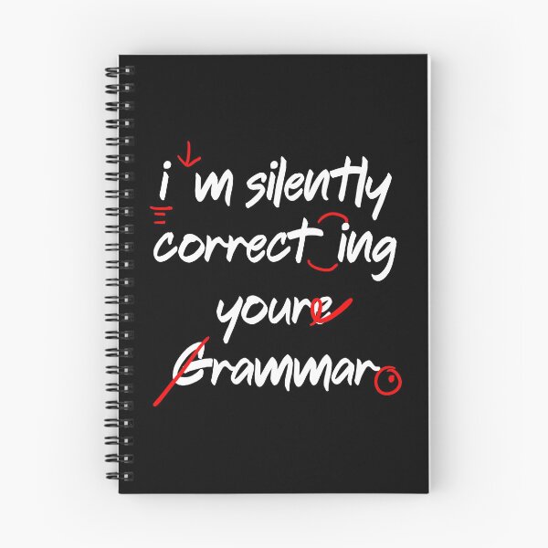 Item preview, I'm Silently Correcting Your Grammar design, Literacy Tee designed and sold by Lisbob.