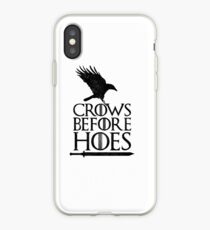 GoT Crows Before Hoes iPhone Case