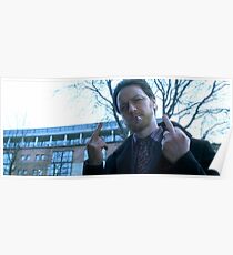 jamws mcavoy Poster