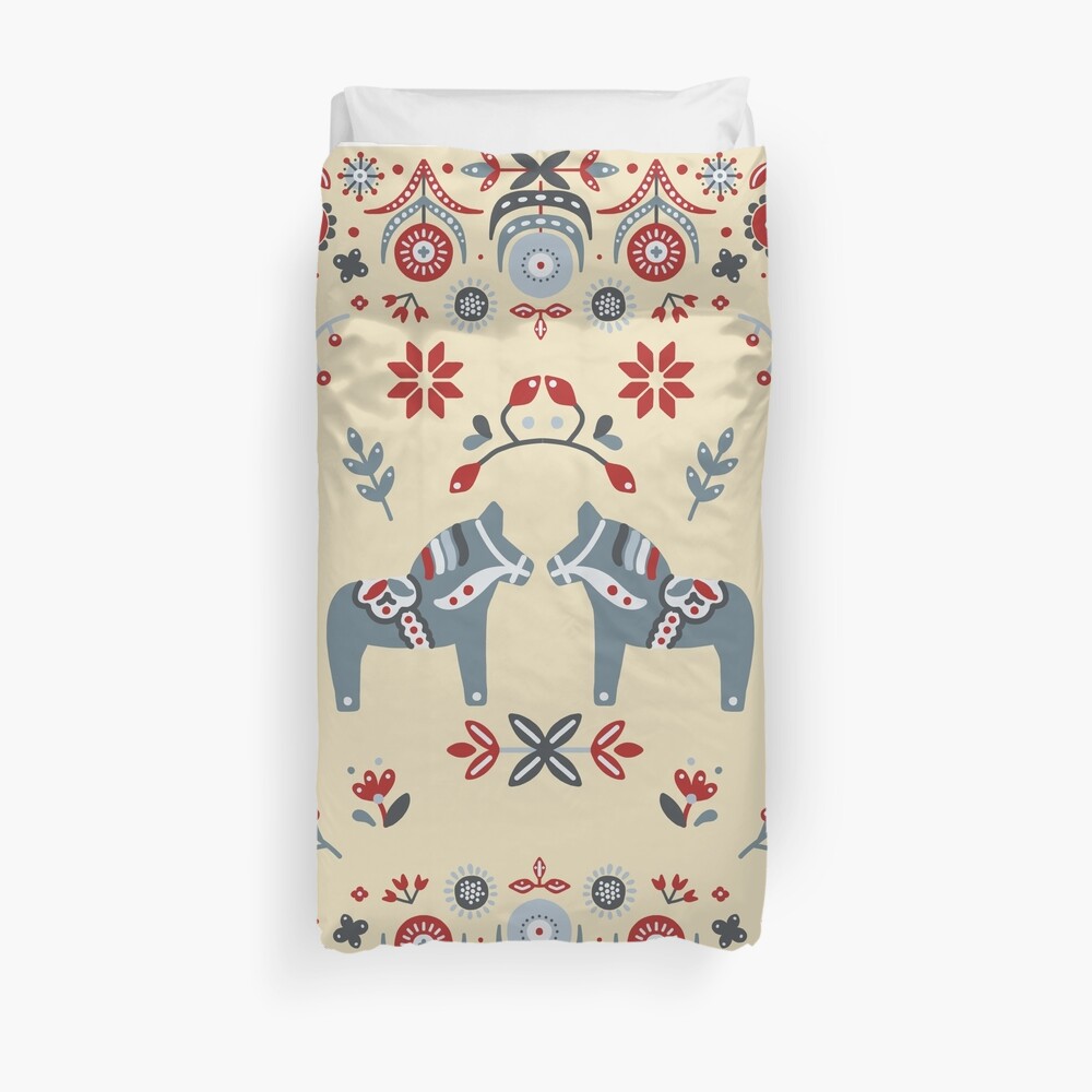 PRETTY HORSES Duvet Cover