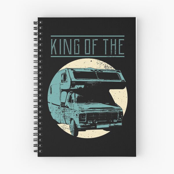 Item preview, King of the Road RV Motorhome Owner Gift print designed and sold by Lisbob.