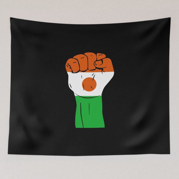 Item preview, RAISED FIST NIGER designed and sold by NattyWear.