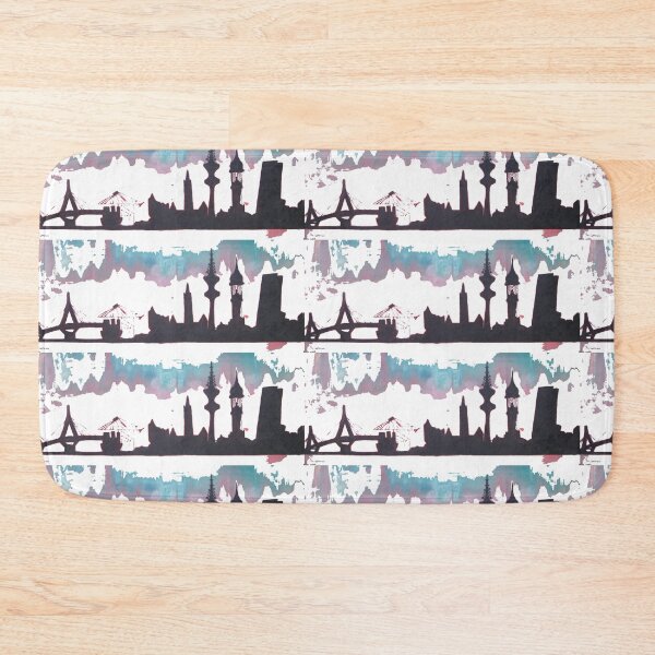 Item preview, Skyline,Germany,Hamburg designed and sold by artqueens.