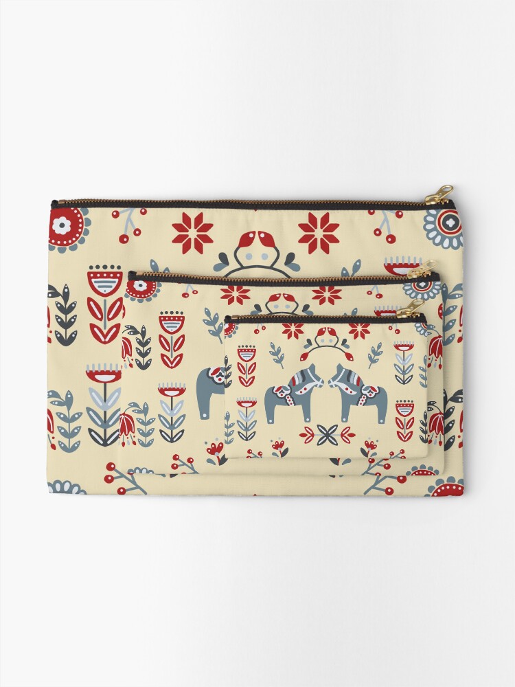 Alternate view of PRETTY HORSES Zipper Pouch