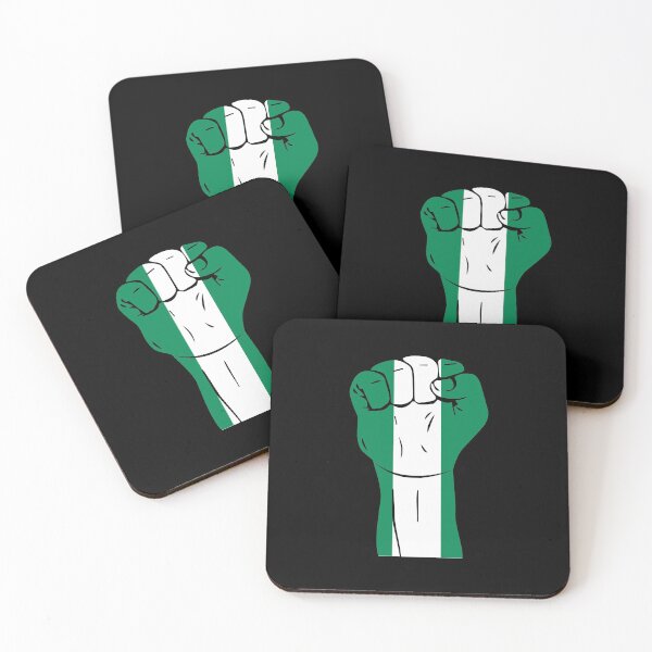 Item preview, RAISED FIST NIGERIA designed and sold by NattyWear.
