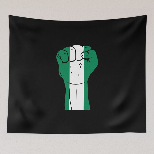Item preview, RAISED FIST NIGERIA designed and sold by NattyWear.