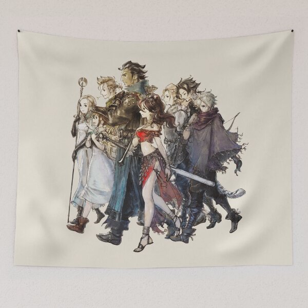 Item preview, Octopath Traveler® - Travelers designed and sold by SWISH-Design.