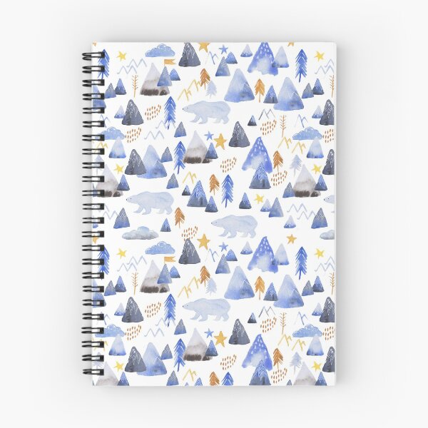 Item preview, mountains and polar bears designed and sold by Kimmygowland.
