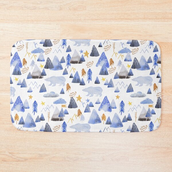 Item preview, mountains and polar bears designed and sold by Kimmygowland.