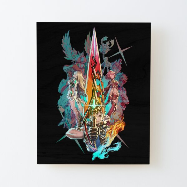 Xenoblade Chronicles™ 2 - Team Wood Mounted Print