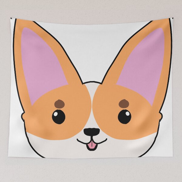 Artikelvorschau, Chibi Roter und Weißer Corgi entworfen und verkauft von ArcticFire005.