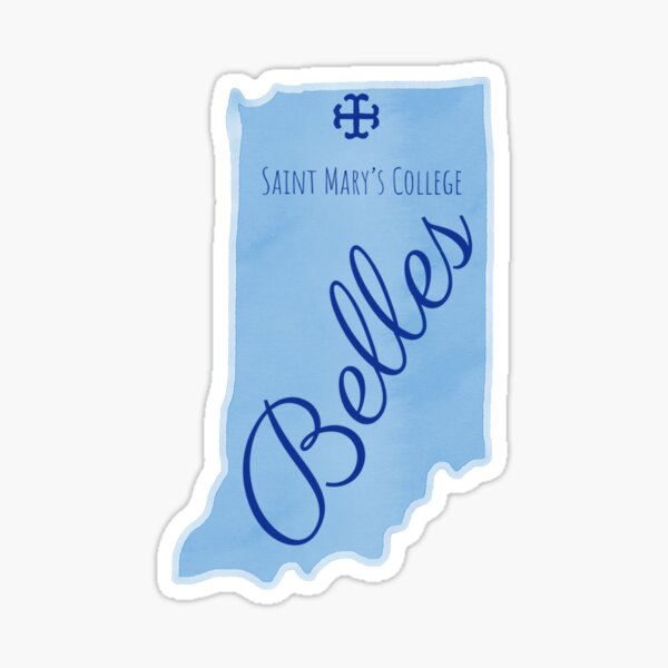 Saint Mary's College Indiana Sticker