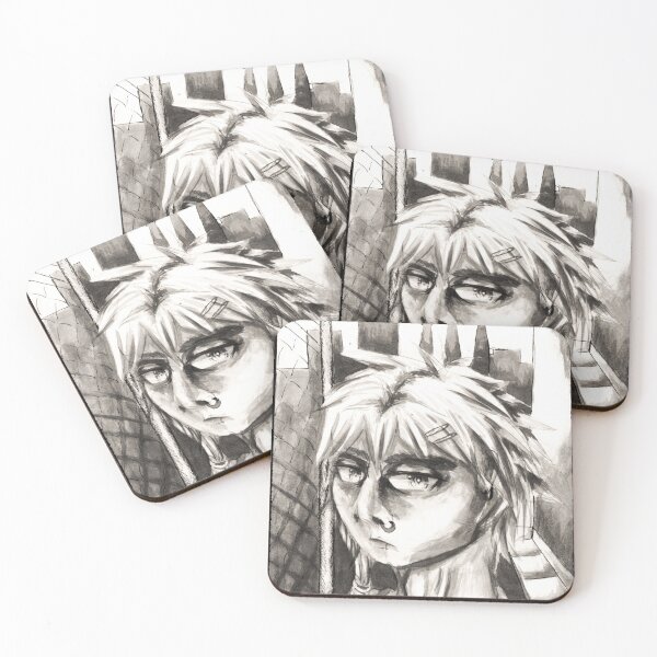 Item preview, Anime delinquent guy portrait designed and sold by zimonov.
