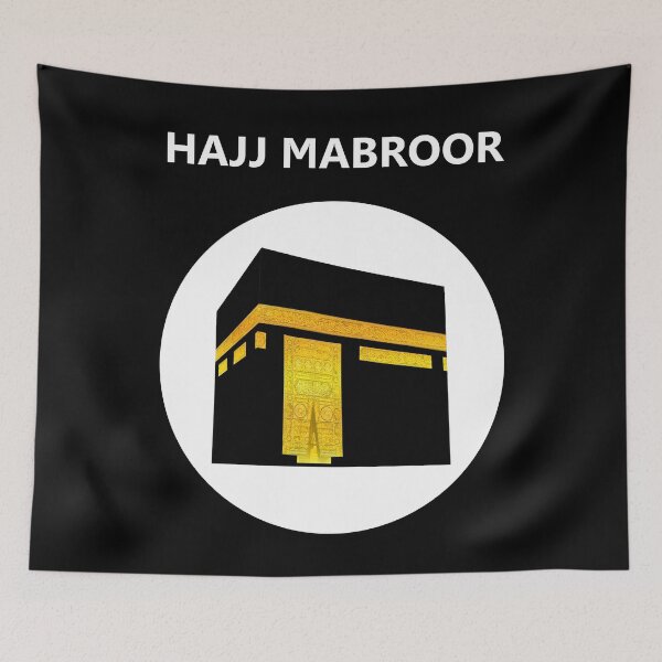 Item preview, Happy Eid al-Adha al-Fitr Mubarak Hajj Mabroor Kaaba Mecca designed and sold by Best Arts.