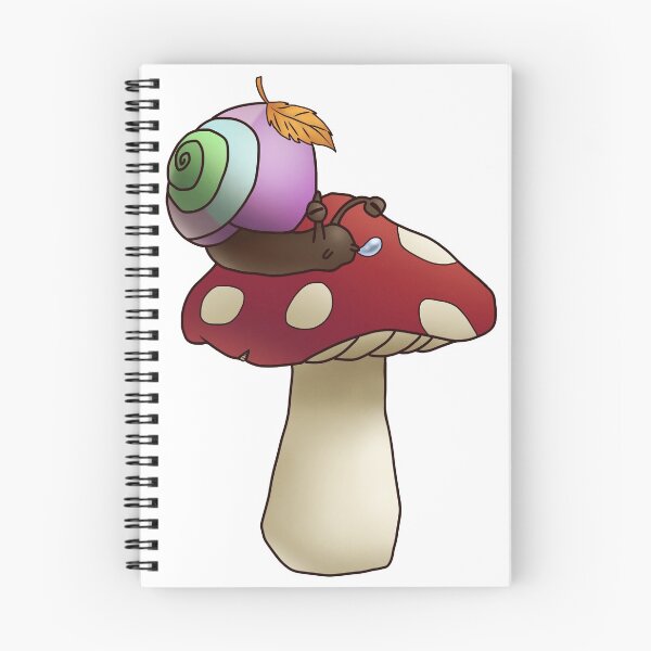 Item preview, Quadrisian Toric NBLM Autumn Mushroom Pride Snail designed and sold by PrideSnails.